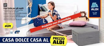 ALDI Living Style Pouf-letto per gli ospiti offerta