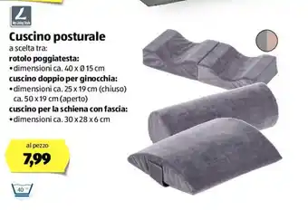 ALDI My Living Style Cuscino posturale offerta