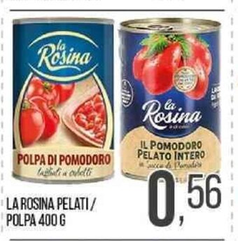 LA ROSINA PELATI/ POLPA 400 G