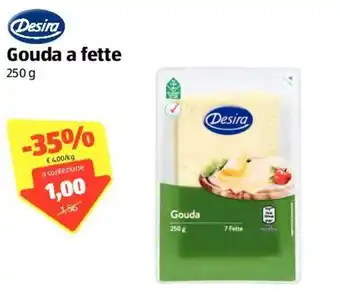 ALDI Desira Gouda a fette 250g offerta