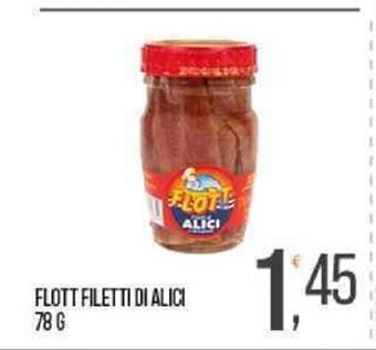 Cash pro FLOTT FILETTI DI ALICI 78 G offerta
