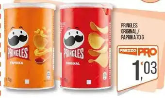 PRINGLES ORIGINAL/ PAPRIKA 70 G