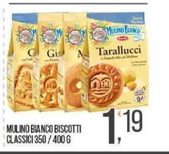 MULINO BIANCO BISCOTTI CLASSICI 350/400 G