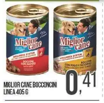 Cash pro MIGLIOR CANE BOCCONCINI LINEA 405 G offerta