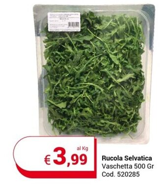 Centro Cash Rucola Selvatica Vaschetta 500 Gr offerta