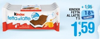 KINDER FETTA AL LATTE T 5