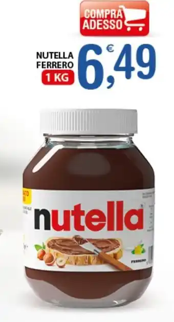 Qui Discount NUTELLA FERRERO 1 KG offerta
