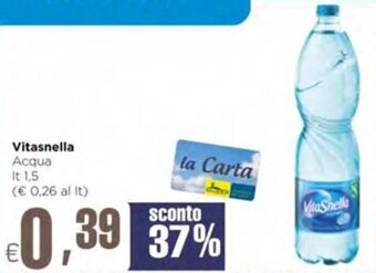 Vitasnella Acqua lt 1,5