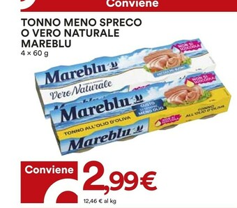 Coop Mareblu Tonno Meno Spreco O Vero Naturale offerta
