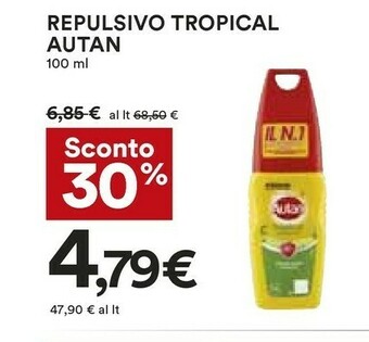 Coop Autan Repulsivo Tropical offerta