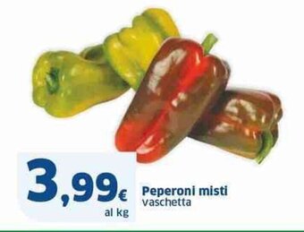 Sigma Peperoni misti vaschetta offerta