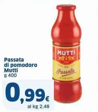 Sigma Passata di pomodoro Mutti g 400 offerta