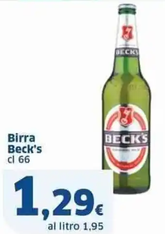 Sigma Birra Beck's cl 66 offerta