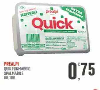 PREALPI QUIK FORMAGGIO SPALMABILE GR.100