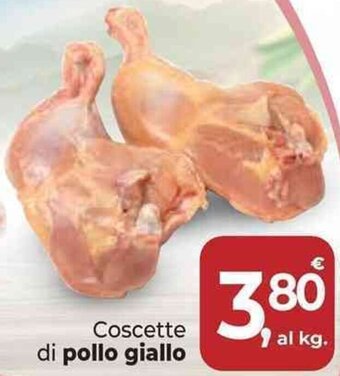 Supermercati Dok Coscette di pollo giallo offerta
