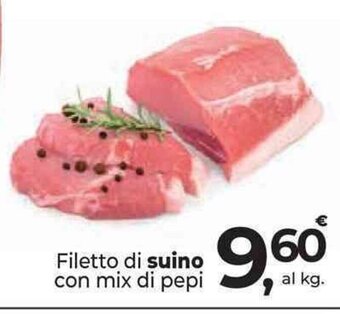 Supermercati Dok Filetto di suino con mix di pepi offerta
