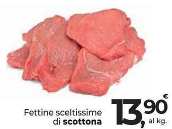 Supermercati Dok Fettine sceltissime di scottona offerta