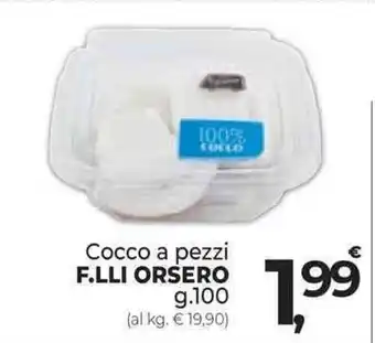 Cocco a pezzi F.LLI ORSERO g.100