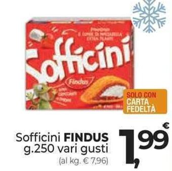 Supermercati Dok Sofficini FINDUS g.250 vari gusti offerta