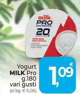 Supermercati Dok Yogurt MILK Pro g.180 vari gusti offerta