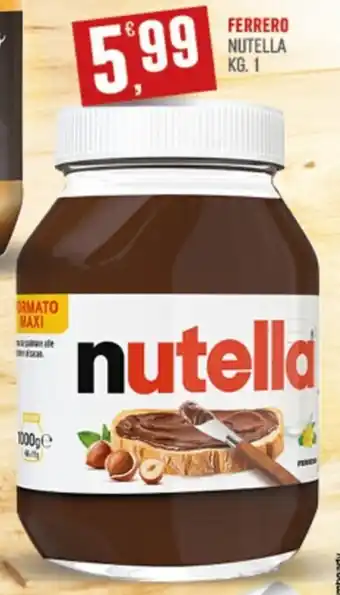 FERRERO NUTELLA KG. 1