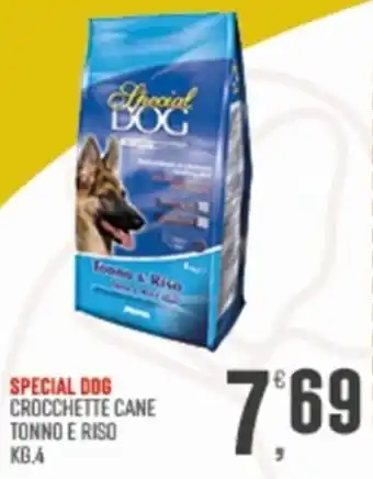 SPECIAL DOG CROCCHETTE CANE TONNO E RISO KG.4
