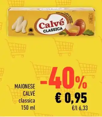 Conad MAIONESE CALVÉ classica Calvé 150 ml offerta