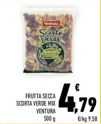 Conad FRUTTA SECCA SCORTA VERDE MIX 500 g offerta