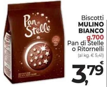 Supermercati Dok Biscotti MULINO BIANCO g.700 Pan di Stelle o Ritornelli offerta