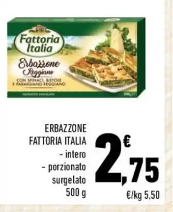 Conad ERBAZZONE FATTORIA ITALIA 500 g offerta