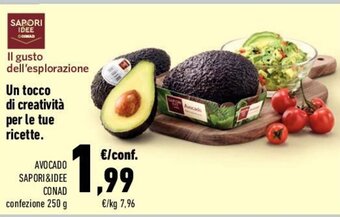Conad AVOCADO SAPORI&IDEE CONAD 250 g offerta