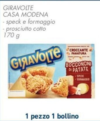 Conad GIRAVOLTE CASA MODENA 170 g offerta