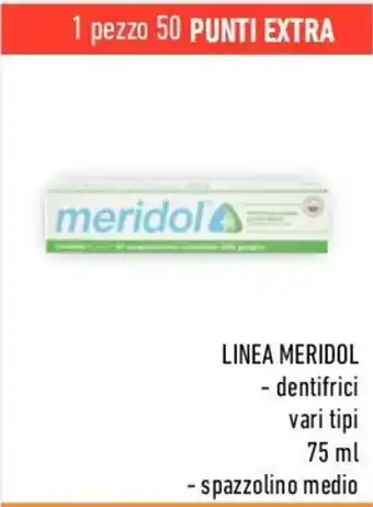 Conad LINEA MERIDOL - dentifrici 75 ml offerta