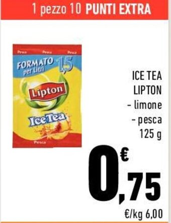 Conad ICE TEA LIPTON 125 g offerta