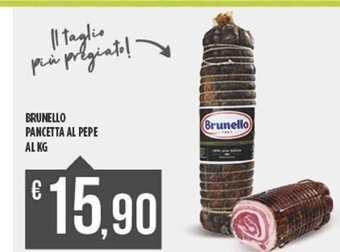 BRUNELLO PANCETTA AL PEPE AL KG