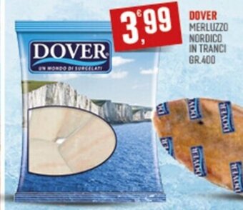 Marketpiù DOVER MERLUZZO NORDICO IN TRANCI gr.400 offerta