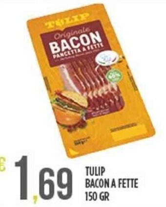 Supermercato Pollio TULIP BACON A FETTE 150 GR offerta