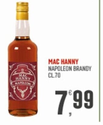 Marketpiù MAC HANNY NAPOLEON BRANDY CL.70 offerta