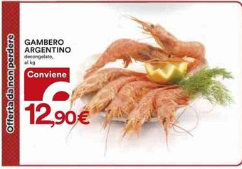 Ipercoop GAMBERO ARGENTINO offerta