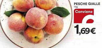 Ipercoop PESCHE GIALLE 1 kg offerta