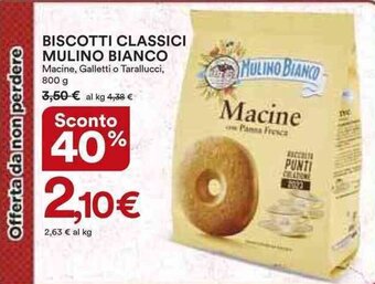 Ipercoop BISCOTTI CLASSICI MULINO BIANCO 800 g offerta