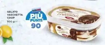 Ipercoop GELATO VASCHETTA COOP 500 g offerta