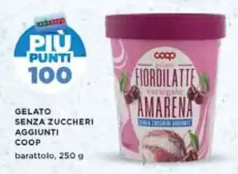 Ipercoop GELATO SENZA ZUCCHERI AGGIUNTI COOP 250 g offerta