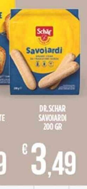 Supermercato Pollio DR.SCHAR SAVOIARDI 200 gr offerta