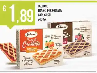 FALCONE TRANCI DI CROSTATA VARI GUSTI 240 GR