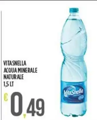 VITASNELLA ACQUA MINERALE NATURALE 1,5 LT