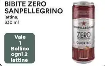 BIBITE ZERO SANPELLEGRINO 330 ml