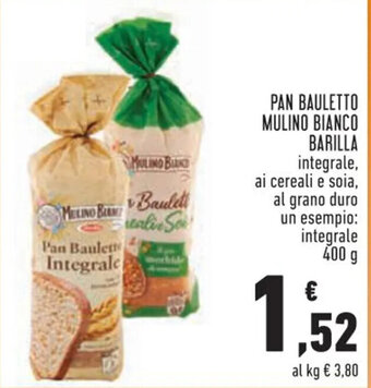 Conad City PAN BAULETTO MULINO BIANCO BARILLA 400 G offerta