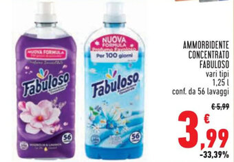 AMMORBIDENTE CONCENTRATO FABULOSO vari tipi 1,25 l