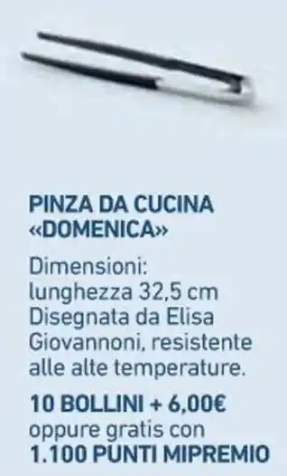 PINZA DA CUCINA <<DOMENICA>>